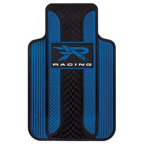 Blue r racing universal-fit molded front floor mats - set of 2