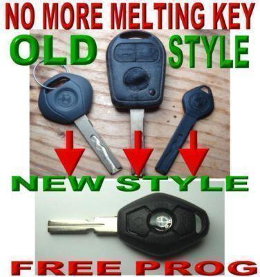 Bmw new style diamond shape chip keyless entry remote to old bimmer free diy e9