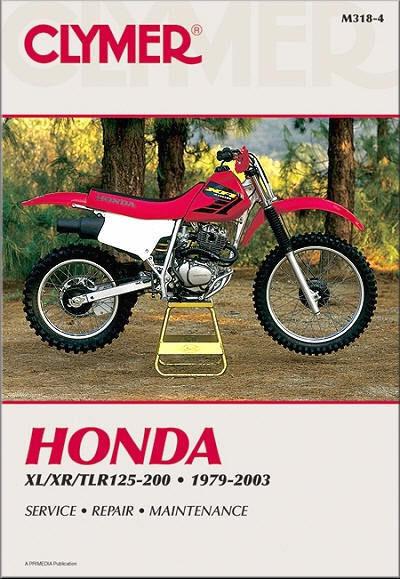 1979-2003 honda xl xr 125 185 200 repair manual