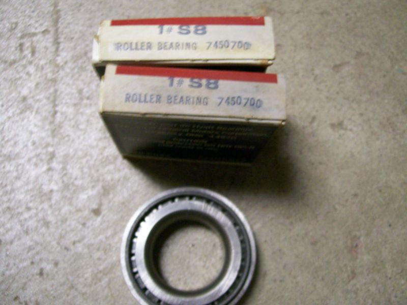 Nos delco bearing pair s8 7450700 corvette rear 1963 to 82 