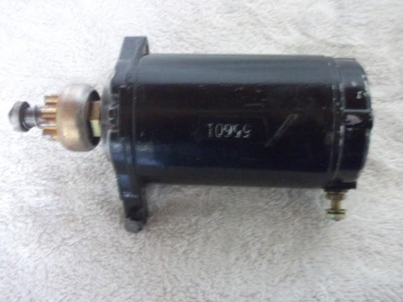 Mercury outboard 40hp  starter and solenoid