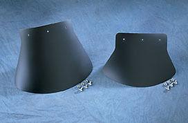 Drag specialties motorcycle plain mud flap large size plain - large mud flap