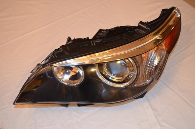 Complete 2004-07 bmw 5 series 525i 530i 550i oem bi-xenon driver lh headlight