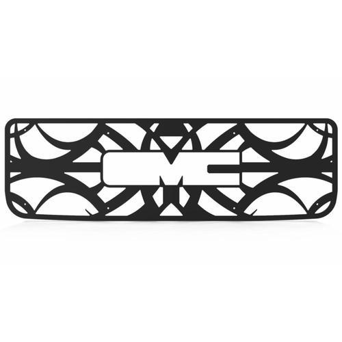 Gmc yukon 94-98 tribal black powdercoat grill insert trim cover