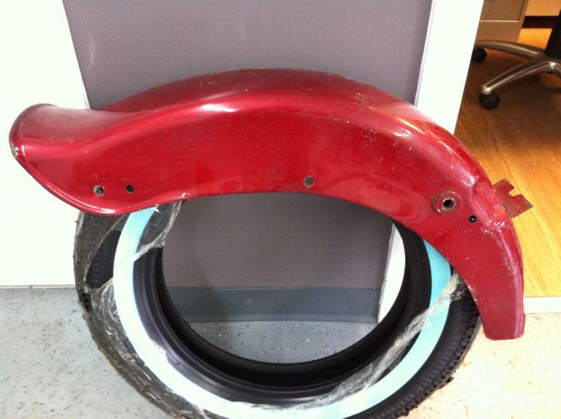 Harley davidson wide glide rear fender