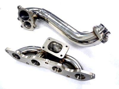 04-07 scion xb obx turbo manifold header downpipe kit