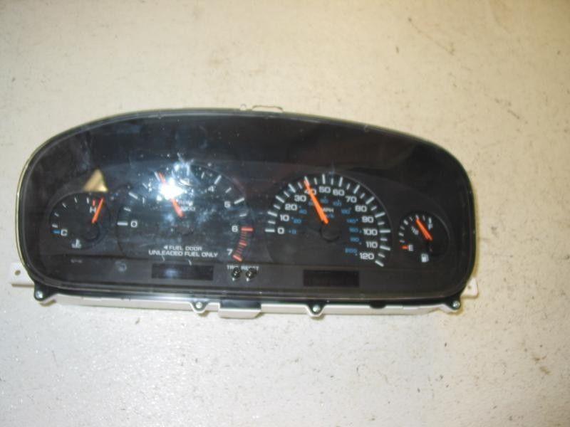 99 00 dodge caravan voyager speedometer cluster 4 speed mph w/tachometer 