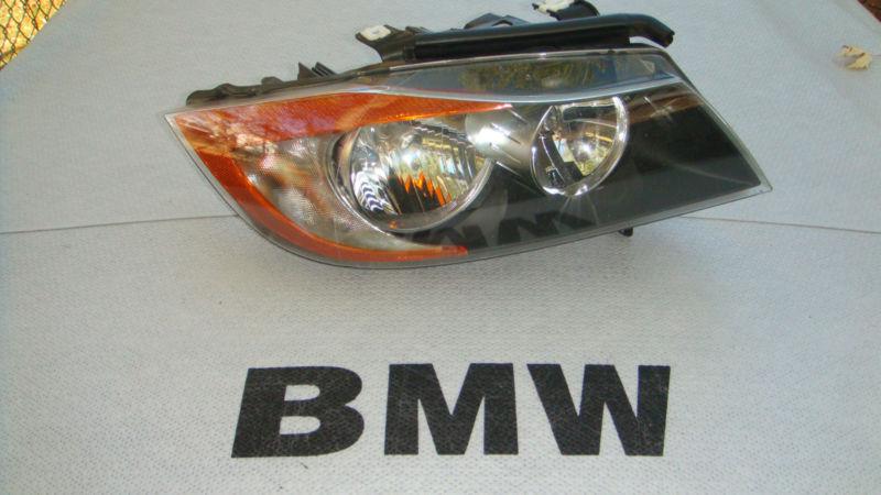 06 07 08 bmw e90 325 330 328 335 halogen headlight complete right oem no damage!