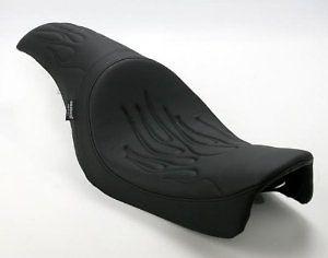 Drag specialties predator seat flame stitching 0803-0287 0803-0287