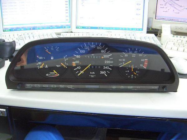 Mercedes benz s class 1988 speedometer [4861400]