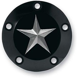 Nyc choppers points cover nautical star for harley twin cam