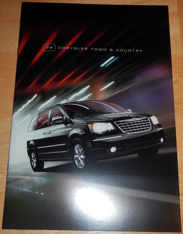 2009 chrysler town & country brochure ft limited touring and lx