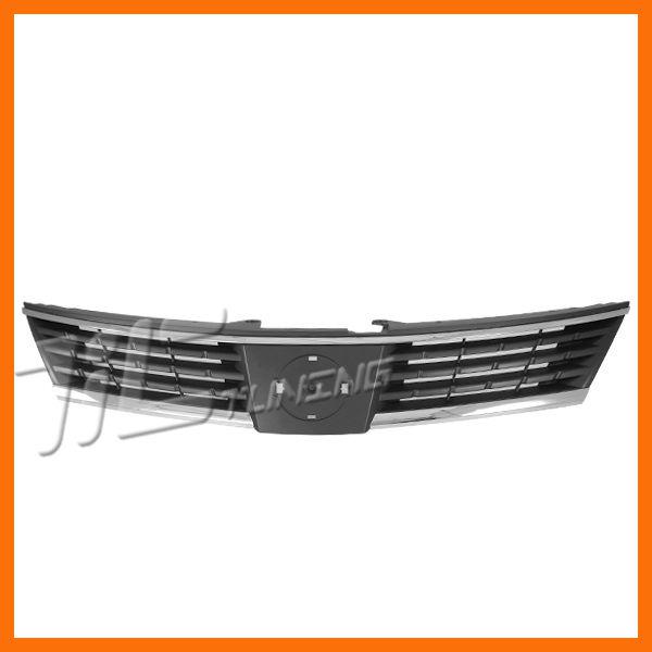 07-10 nissan versa 4dr 5dr front plastic grille body assembly