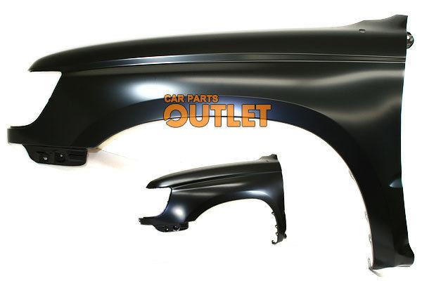 1996-2002 toyota 4runner driver primed fender assembly 96-02 l/h left