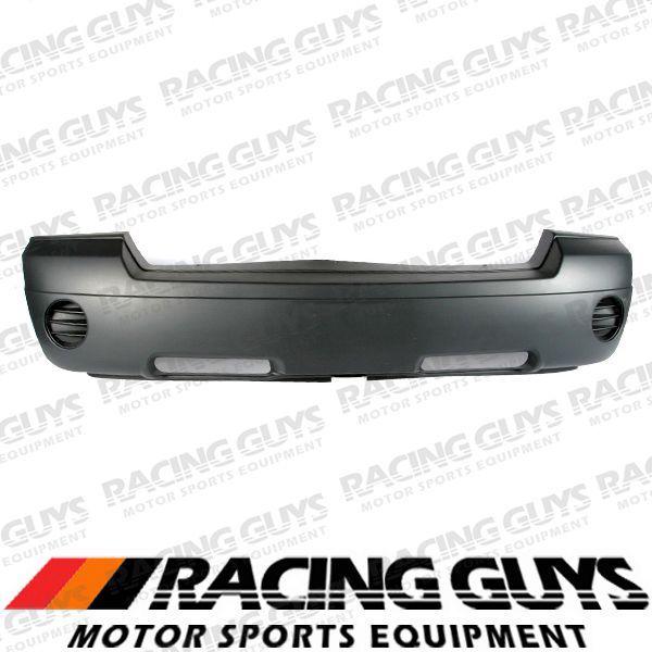 05-07 dodge dakota front bumper cover texture gray new facial plastic ch1000895