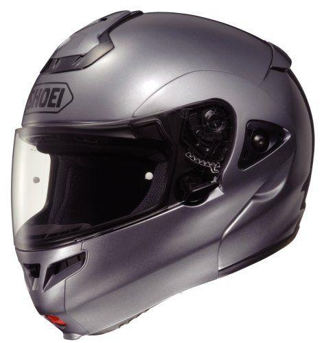 Shoei multitec pearl gray metallic s 55cm helmet free shipping japanese new