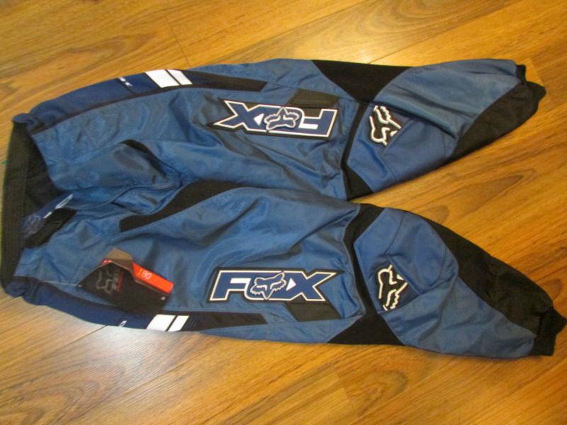 Fox racepants 180 performance navy sz 32 nwtgs rtv89.00