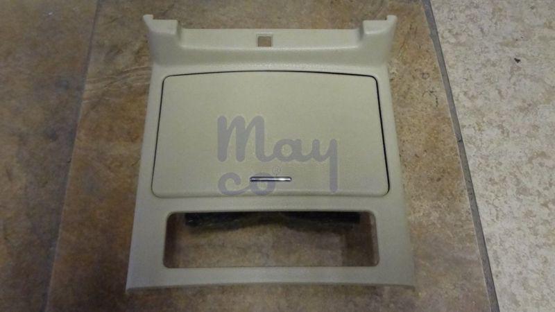 2006-2007 infiniti m35 m45 oem center console cup holder cupholder cream