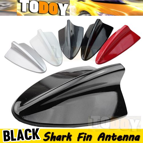 New car black dummy shark fin roof aerial decorative antenna for car styling