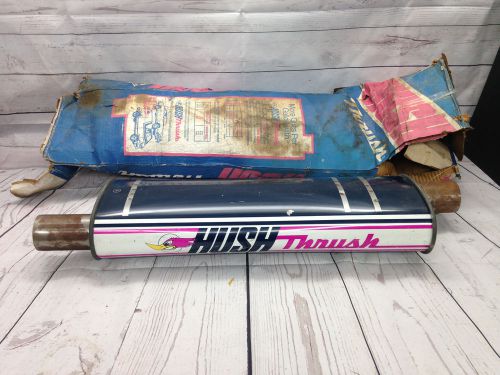 Hush thrush muffler 5015 534 road runner woodpecker horsepower