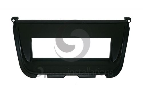 Jaguar xj 1998-2003 radio installation dash kit single din satin black