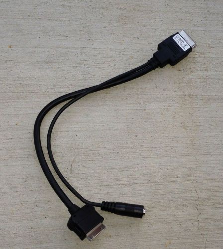 Mercedes c s slk clk glk ipod aux cable adapter oem a0028272704