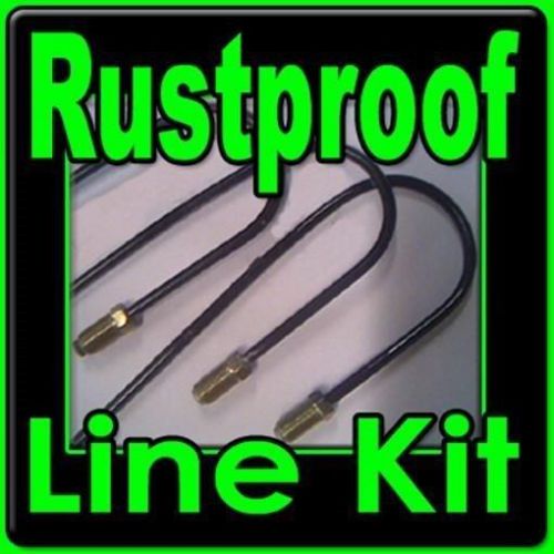 Rustproof metal brake line kit studebaker all cars 1957 - 1964