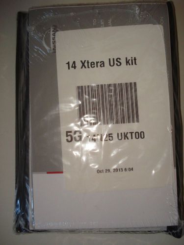 New 2014 nissan xterra owners manual user guide free shipping