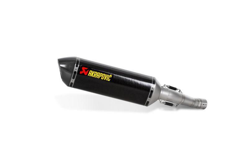 Akrapovic racing slip-on muffler cf suzuki gsx-r600 2008-2009