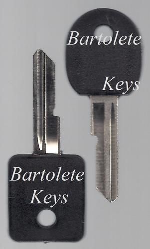 Key blank set fits many old chevrolet gmc truck car models