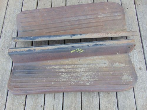 1948 1949 1950 1952 era dodge truck running board pair original rat rod  big trk