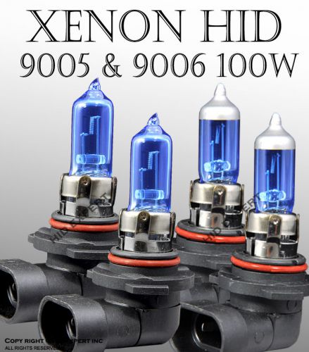 Icbeamer 9005 9006 100w combo package hi/lo beam xenon hid bulbs super yb2261