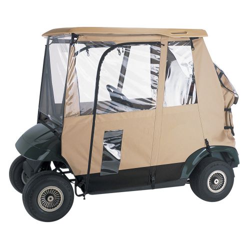 Classic accessories 72042 fairway deluxe 3-sided golf car enclosure