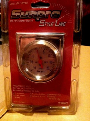 6 sunpro style line vacuum/boost gauge and 5 oil guages (11 total)