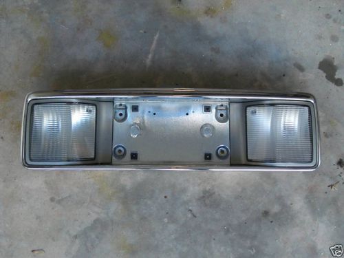 1994 - 1999 deville truck license plate holder oem