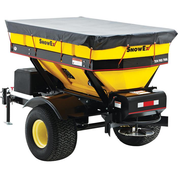 Snowex tow pro towable spreader- 1.4 cu. yard, model#sp-7000