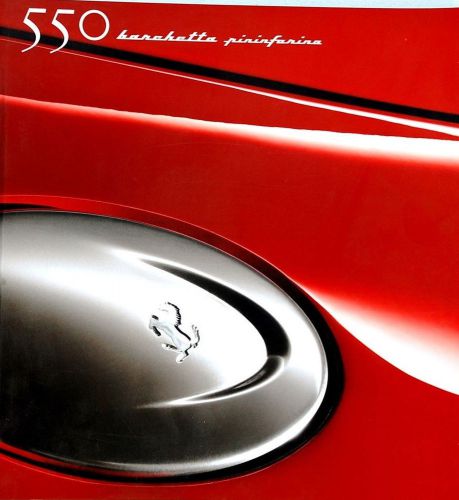 Authentic ferrari 550 barchetta / pinin farina brochure   95992762