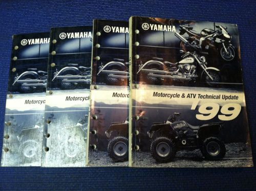 Oem yamaha 1999 motorcycle &amp; atv technical update manual lit-17500-00-99