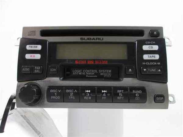 98 99 legacy single disc cd cassette player radio oem