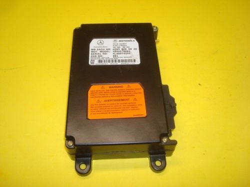 01-05 mercedes-benz clk320 e320 c240 c320 telephone module motorola a2038205826