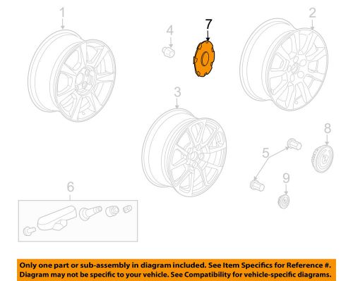 Cadillac gm oem 08-09 cts wheels-center cap 9596626