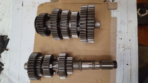 1983 yamaha virago xv750  xv 750 tranny trans transmission gear gears set