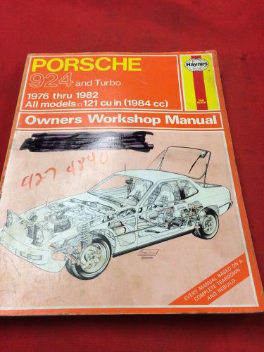 Haynes porsche manual