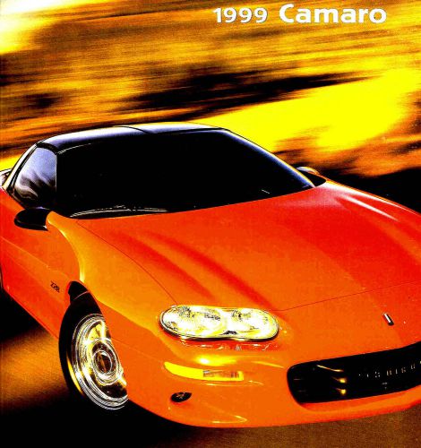 1999 chevy camaro brochure -camaro z28 ss convertible-camaro-lt1-chevrolet