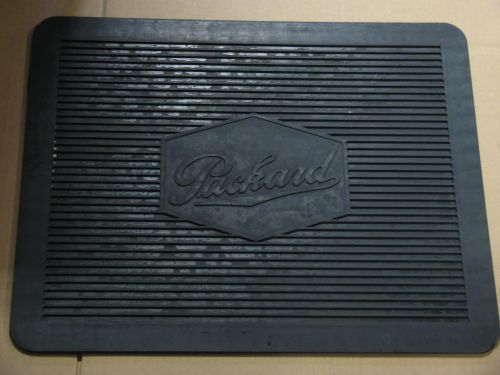 New set of 4 packard accessory black floor mats