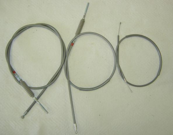 Honda qa50 k0 k1 k2 k3  reproduction gray cable set throttle and brake cables