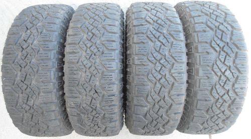 Set of 4 goodyear wrangler duratrac 275/65r18  116s