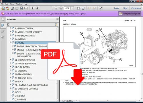 Chrysler crossfire 2004 - 2008 factory oem service repair workshop fsm manual