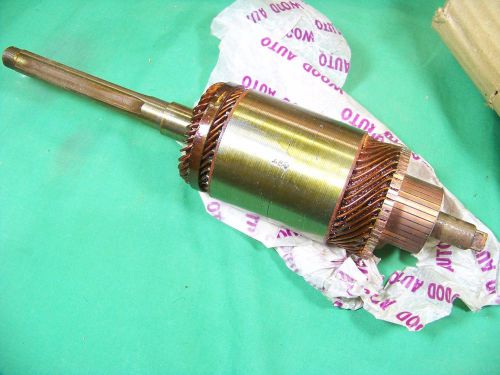 Nos-  wood starter armature 1955-59 triumph tr2 tr3