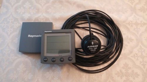 Raymarine st60 tridata depth speed temp w/ sensor